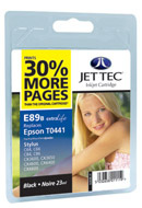Black Compatible C64 - C66 - C66 Photo edition - C84 - C86 - CX3600 - CX3650 - CX4600 - CX6400 - CX6600 Jet-tec Inkjet Cartridge 9283BJB