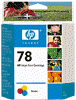 Original HP 78 Colour Ink Cartridge HPC6578D