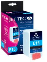 Jettec compatible Black inkjet cartridge for Epson