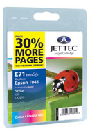 JetTec Compatible Inkjet Cartridge, Specifically tailored inks designed for brilliant photos and fantastic presentations.Unique award winning cartridge design means 30% more pages compared with other 3rd party ink cartridges. 