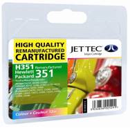 HP CB337ee - No 351 Colour recycled Jettec Cartridge