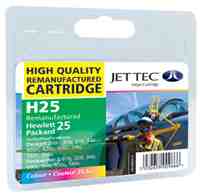 HP 51625A - No25 - Jettec Recycled Colour Cartridge