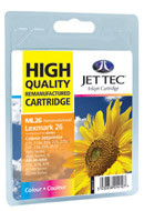 Lexmark No 26 Colour Cartridge