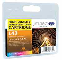 Lexmark No 43XL Cartridge by Jettec