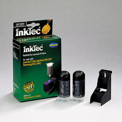 INKTEC BLACK REFILL KIT FOR - 18L0032 - (No 82) - Dell 7Y743