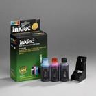 InkTec PHOTO COLOUR REFILL KIT FOR - 18C0031E - (No 31) & Dell J4844 / U5553