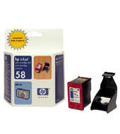 C6658 - No 58 Photo Colour Cartridge