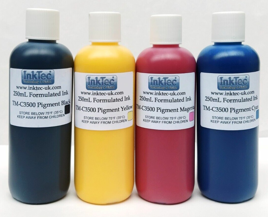 500mL Bottles of ink for Epson TM-C3500 - TM-C3510 - TM-C3520