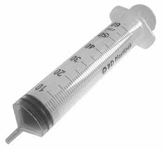 60mL Syringe - needle supplied